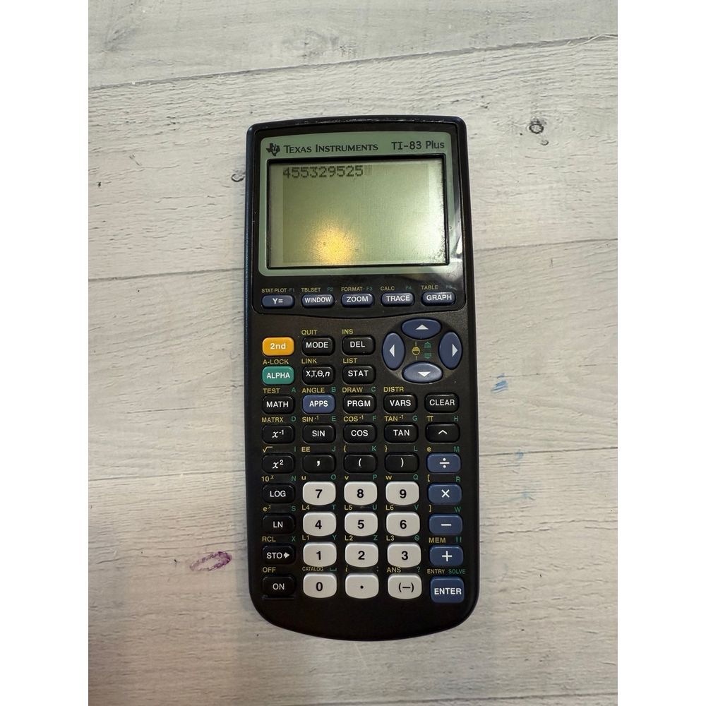 Texas Instruments Ti-83 calculator